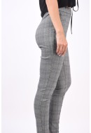 Pantaloni Dama Jdy Jdynylo White/Black